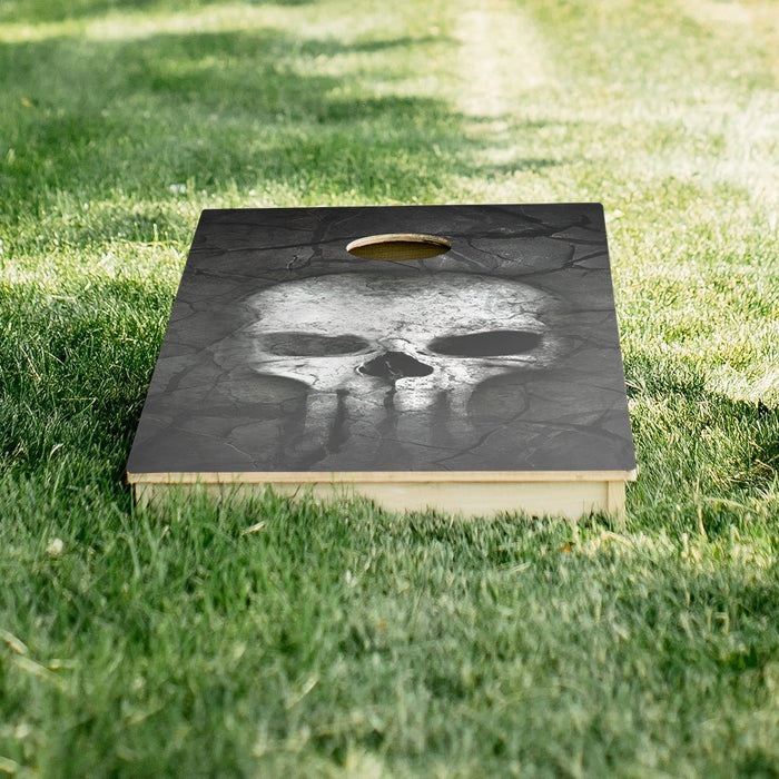 Bone Crusher Skull Star Cornhole Boards - ACA - 000526 | American Cornhole Association