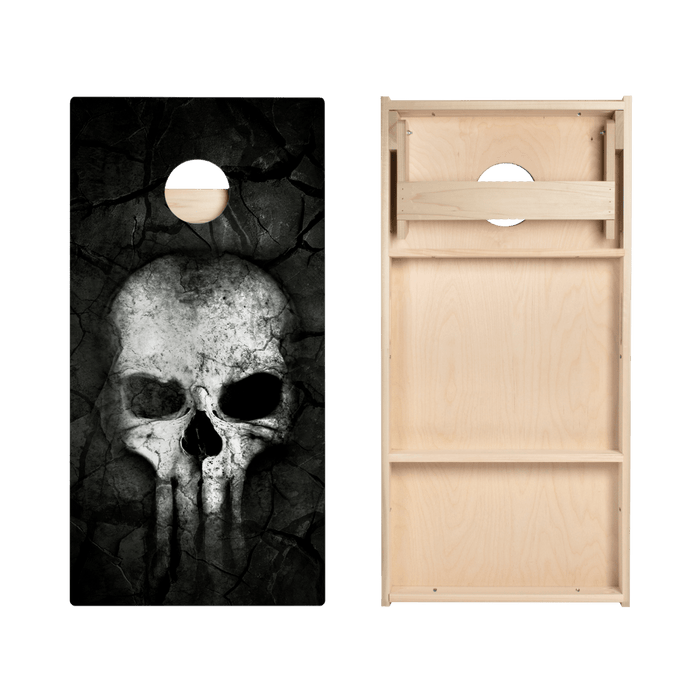 Bone Crusher Skull Star Cornhole Boards, - American Cornhole Association