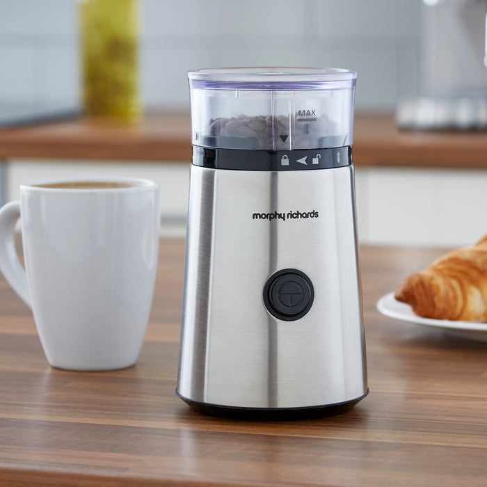 coffee grinder on kitchen counter
