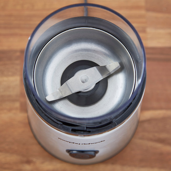 coffee grinder on kitchen counter