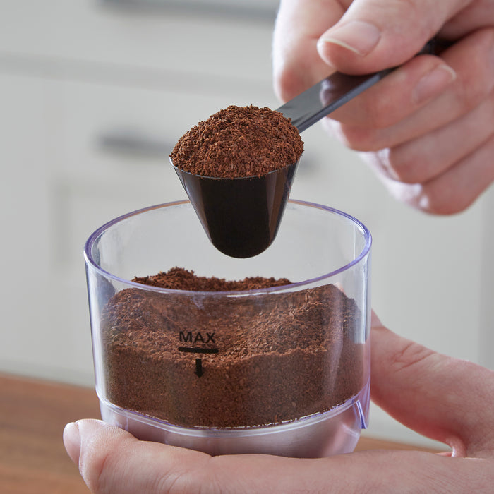 coffee grinder on kitchen counter