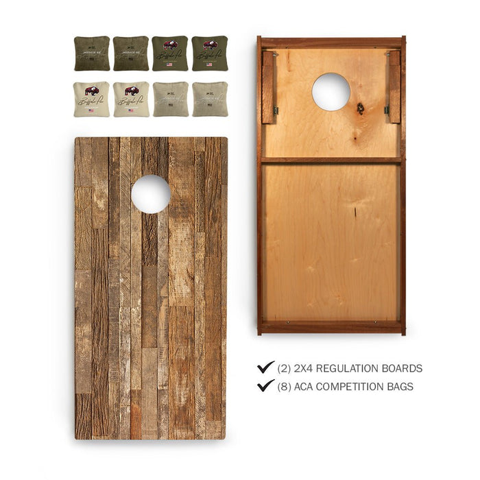 Buffalo Pro Sig Pro 2x4 Regulation Cornhole Bundle -  | American Cornhole Association