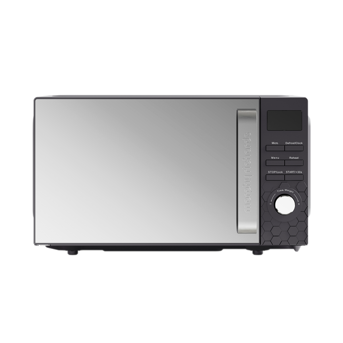 Black Digital Microwave