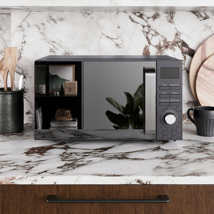 Black Digital Microwave