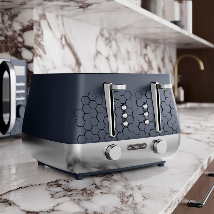 Cassini Navy Kettle and Toaster Set - Outer Space
