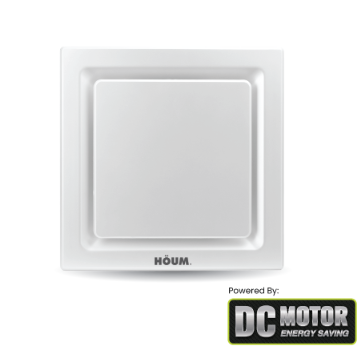Ceiling Mounted DC Ventilation Fan - White
