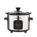 Morphy Richards slow cooker on a white background