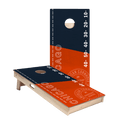 Chicago Football Gameday Stadium Star Cornhole Boards.
