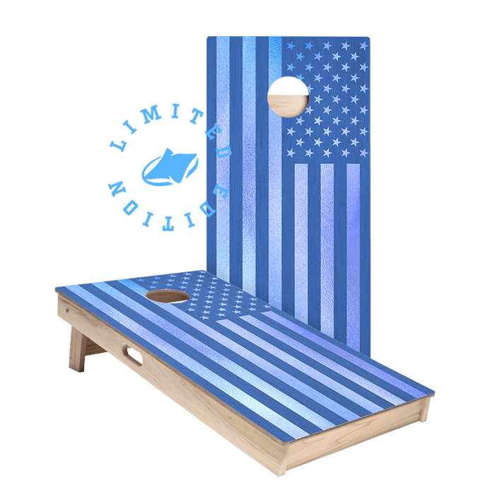 Chill Nation USA Flag Limited Edition Star Cornhole Boards | 01.25 Drop, - American Cornhole Association