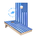 Chill Nation USA Flag Limited Edition Star Cornhole Boards | 01.25 Drop, - American Cornhole Association