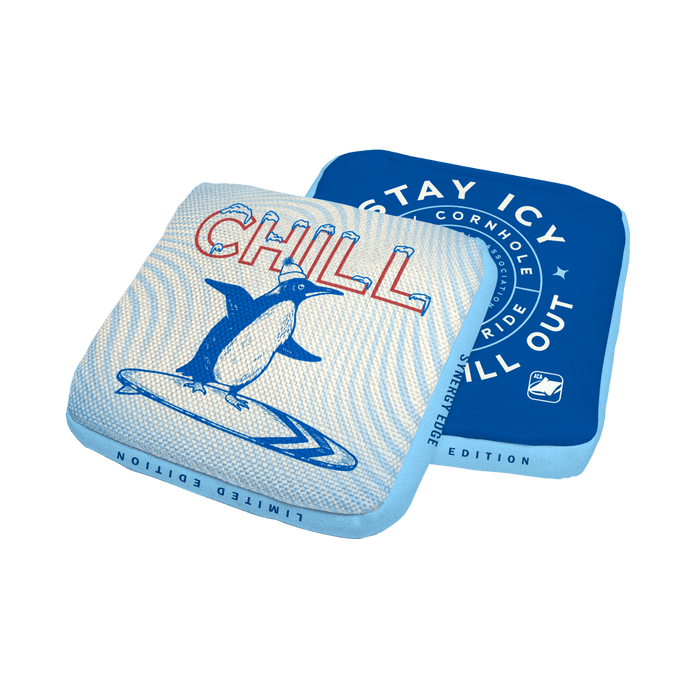 Chill Penguin Limited Edition Synergy Edge Cornhole Bags | 01.25 Drop - American Cornhole Association