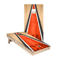 Cincinnati Football Gameday Classic Triangle Star Cornhole Boards - American Cornhole Association