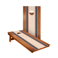 Classic Stripes Red White Blue Backyard 2400 Cornhole Boards- American Cornhole Association