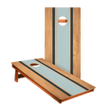 Classic Stripes Navy Blue Backyard 2400 Cornhole Boards - WACA-000462 | American Cornhole Association