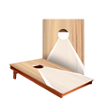 Classic White Wood Triangle Backyard 2300 Cornhole Boards - WACA-900461 | American Cornhole Association