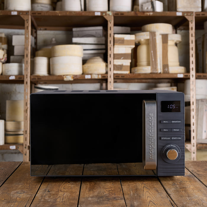 Clay 20L 800W Digital Grey Microwave Flint