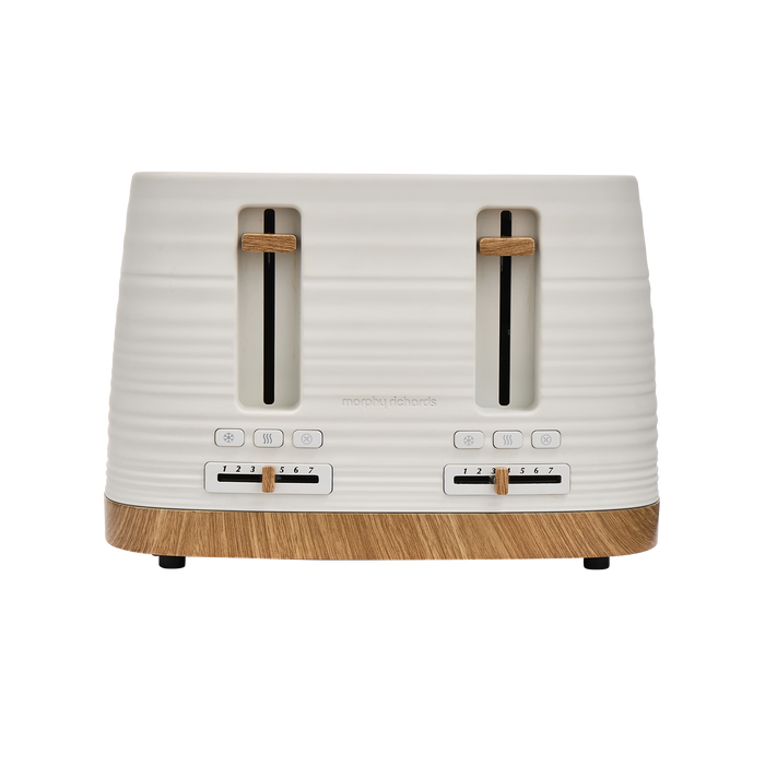 Clay 4-Slice White Toaster - China Clay