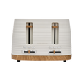 Clay 4-Slice White Toaster - China Clay