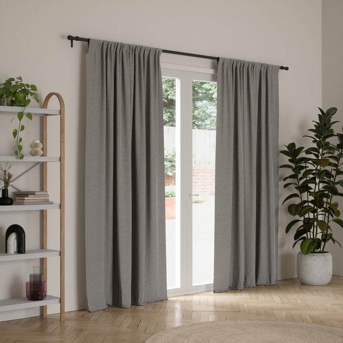 | color: Matte-Black | size: 36-66" (91-168 cm) | diameter: 1" (2.5 cm)