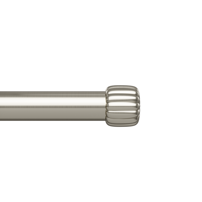 | color: Nickel-Steel | size: 66-120" (168-305 cm) | diameter: 1" (2.5 cm)