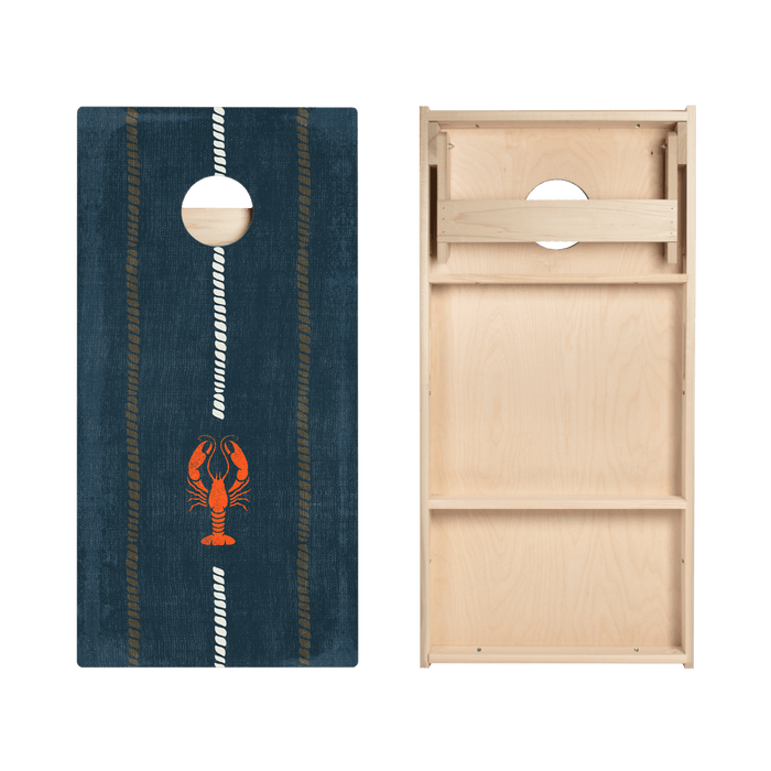 Coastal Lobster Lines Star Cornhole Boards, - American Cornhole Association