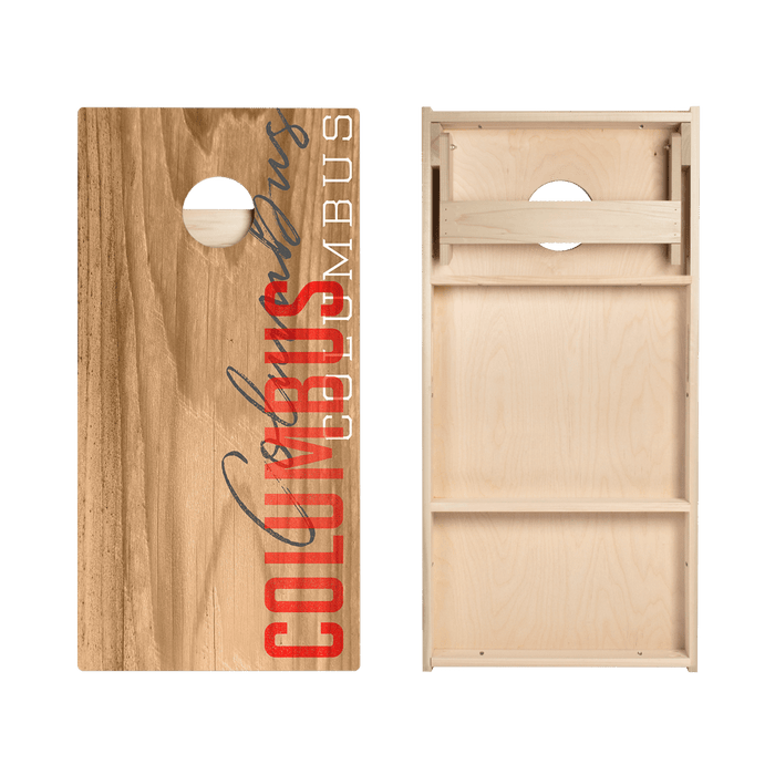 Columbus Campus Gameday Star Cornhole Boards - ACA - 000205 | American Cornhole Association