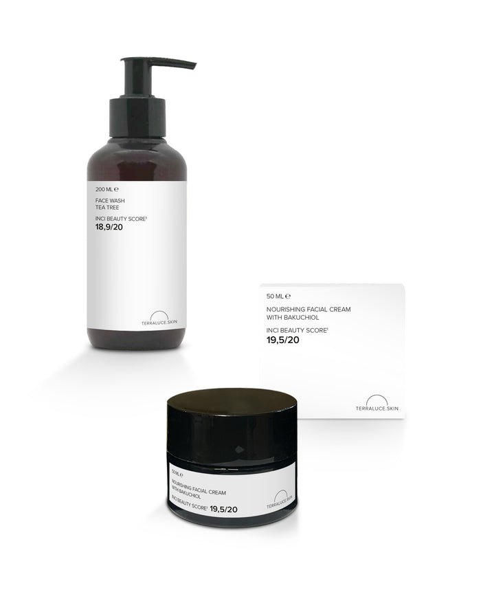 Luxe combi deal met face wash en bakuchiol face creme