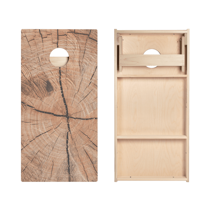 Cracked Wood Star Cornhole Boards, - American Cornhole Association