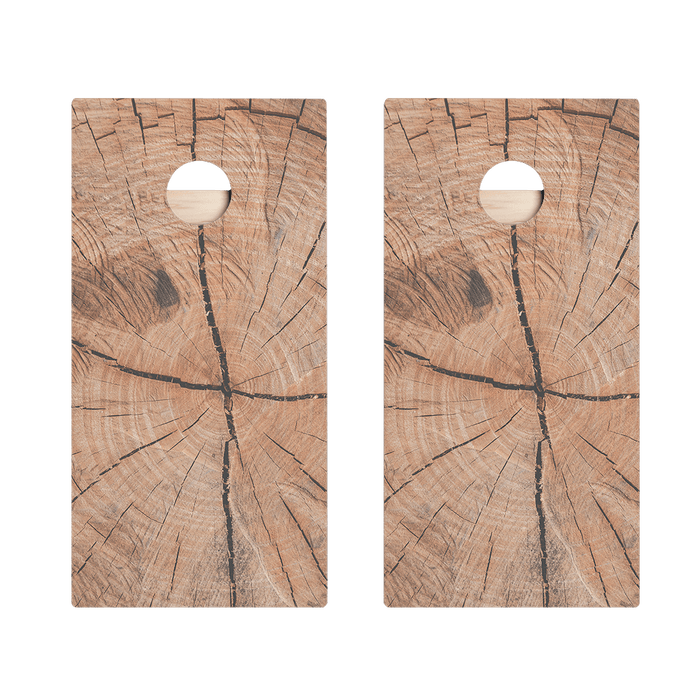 Cracked Wood Star Cornhole Boards, - American Cornhole Association