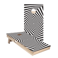 Cube Optical Illusion Star Cornhole Boards, - American Cornhole Association