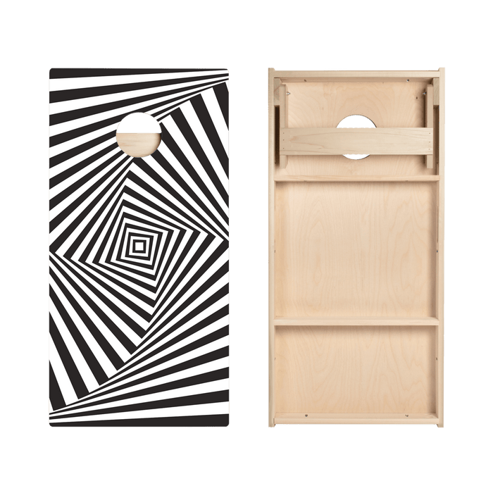 Cube Optical Illusion Star Cornhole Boards, - American Cornhole Association