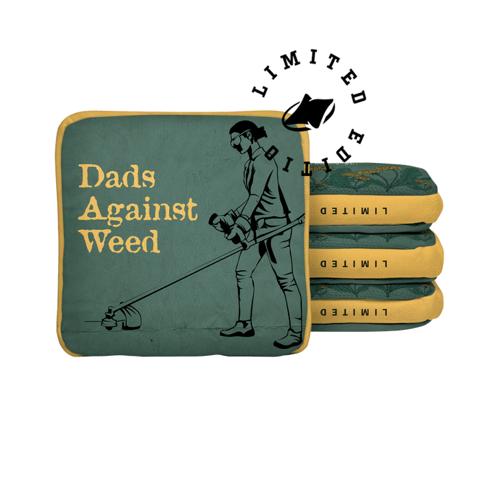 Dads Against Weed Limited Edition Synergy Edge Cornhole Bags | 06.25 Drop, - American Cornhole Association