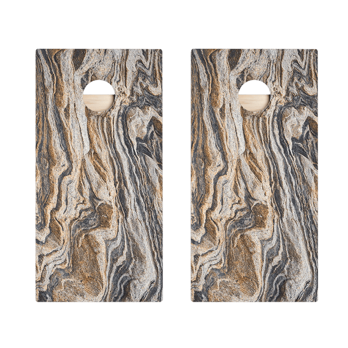 Dark Marble Star Cornhole Boards, - American Cornhole Association