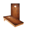 Dark Panel Wood Star Cornhole Boards, - American Cornhole Association