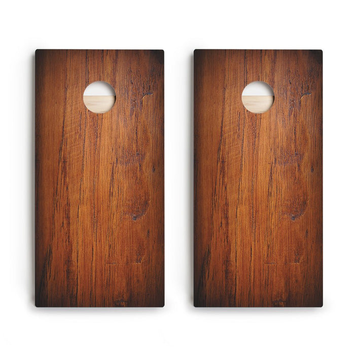 Dark Panel Wood Star Cornhole Boards, - American Cornhole Association