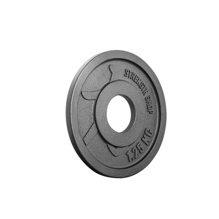 B-WARE Deep Dish Cast Iron Plates, 1.25kg-20kg - Strength Shop