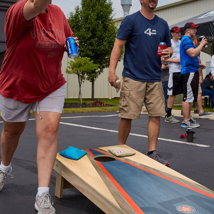 Denver Football Gameday Classic Triangle Star Cornhole Boards - ACA - 000453 | American Cornhole Association