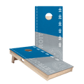 Detroit Football Gameday Stadium Star Cornhole Boards.