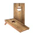 Distressed Wood Backyard 1x2 ft Cornhole Boards - WACA - 500415 | American Cornhole Association