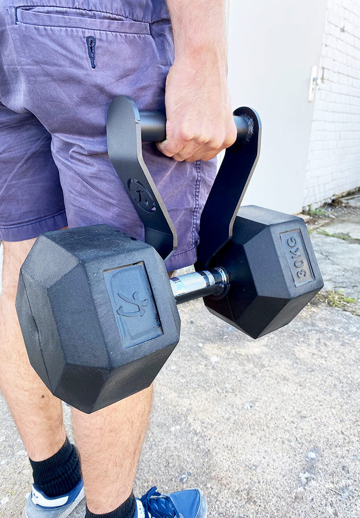 B-WARE Dumbbell Farmers Hooks (Pair) - Strength Shop