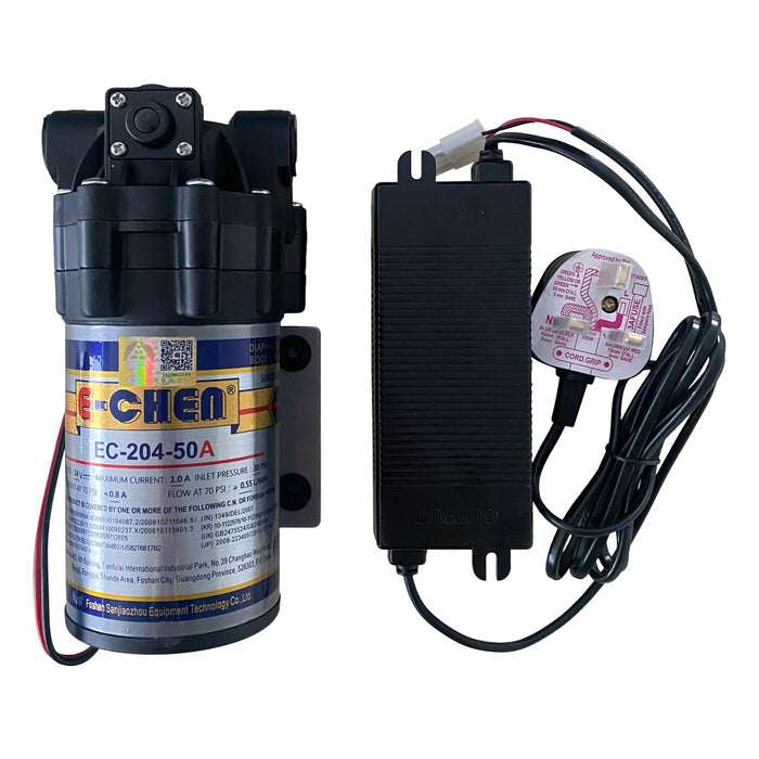 E-Chen Self Regulating Reverse Osmosis RO Booster Pump With Transformer