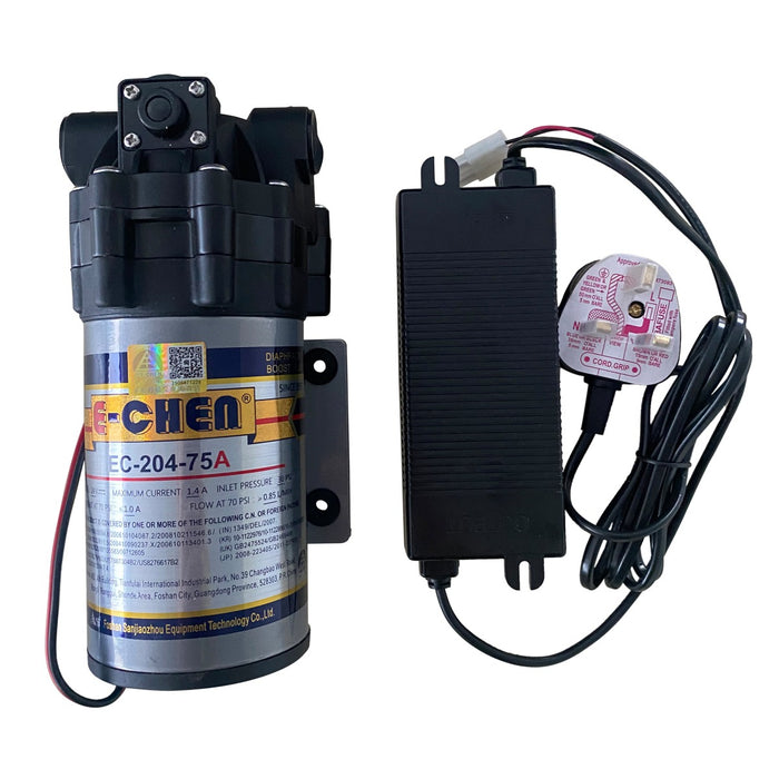 E-Chen Self Regulating Reverse Osmosis RO Booster Pump With Transformer