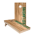 East Lansing Campus Gameday Star Cornhole Boards - ACA - 000206 | American Cornhole Association
