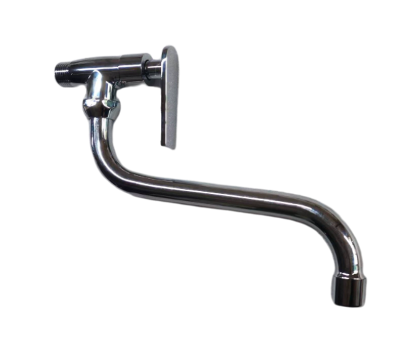 Elbowline Wall Cold Tap - Chrome
