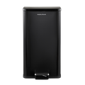 Black 30L Kitchen Pedal Bin