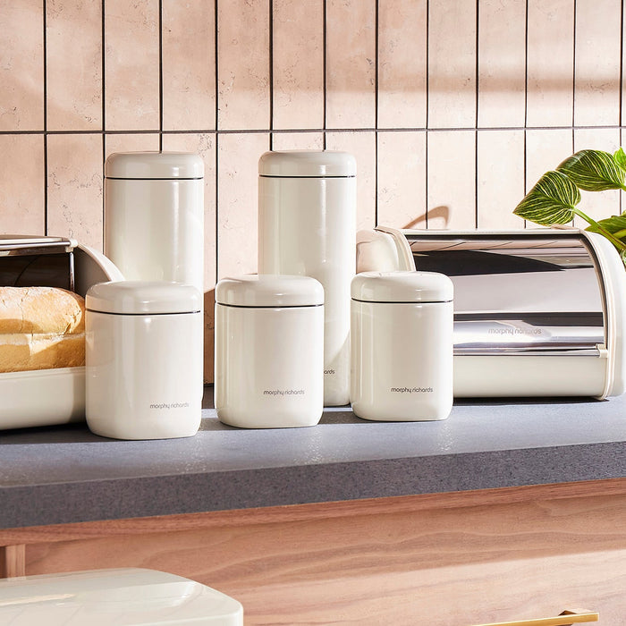 bread bin, pedal bin, canisters