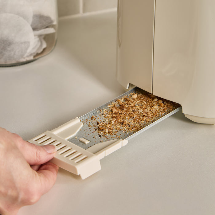 Cream Toaster with removable tray