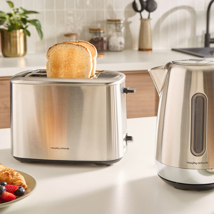 Equip Silver 2 Slice Toaster
