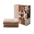 Morphy Richards Electric Heated Throw with a branded box on a white background