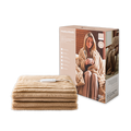 Morphy Richards Electric Heated Throw with a branded box on a white background